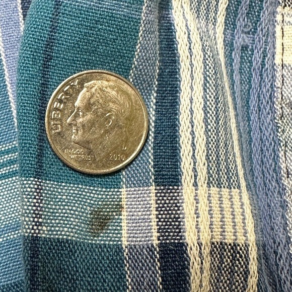 Twenty X By Wrangler Shirt Mens XL Multicolor Plaid Button Down Cowboy Workwear - Picture 4 of 8